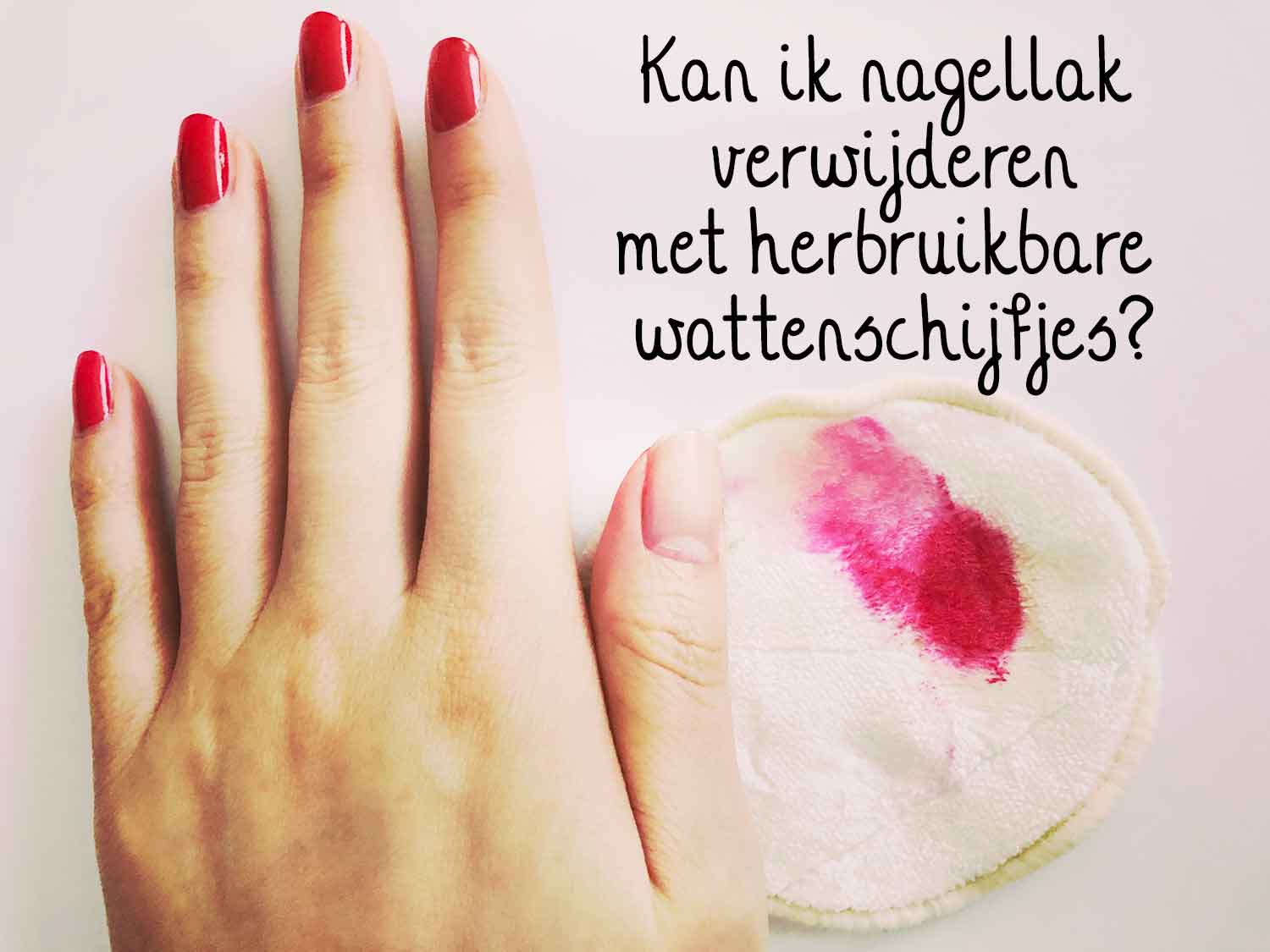 💅 Can I remove nail polish with reusable cotton pads?