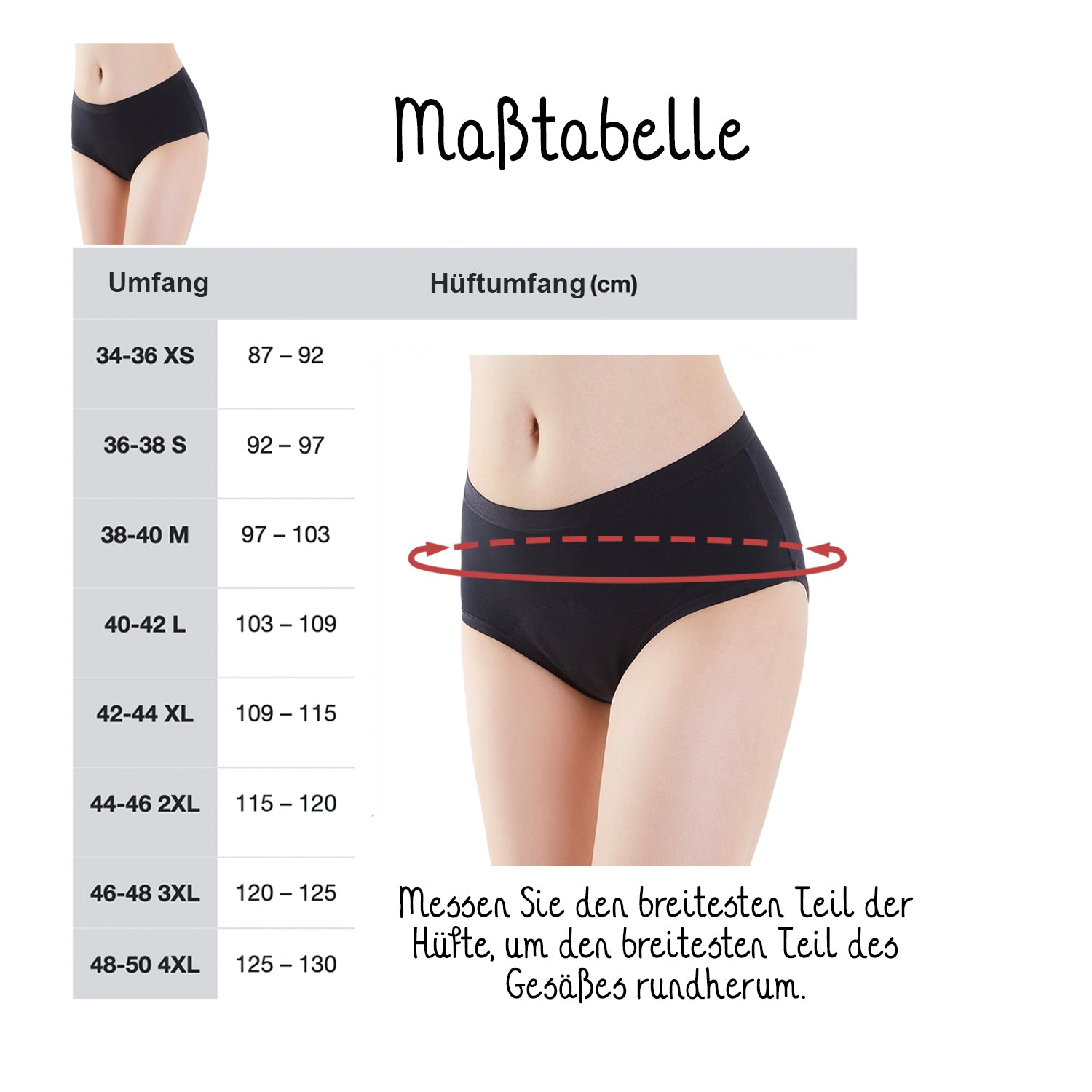 Bamboozy Menstruationsunterwäsche Style 5 Mary/Madelief