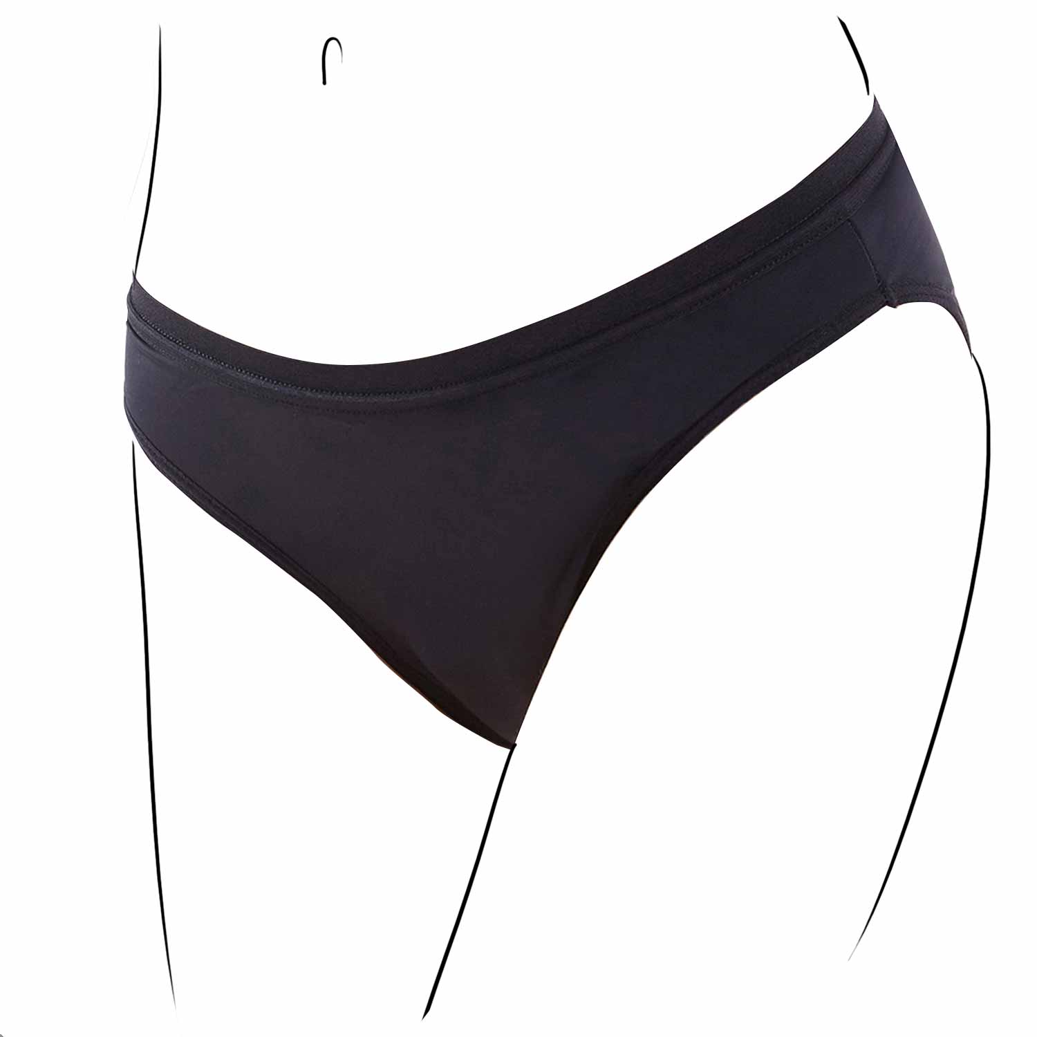 Bamboozy Menstruationsunterwäsche Style 1 Basic Jasmine