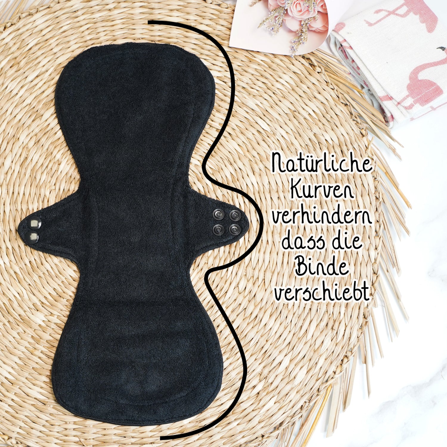 Bamboozy Wiederverwendbare Hygienebinden