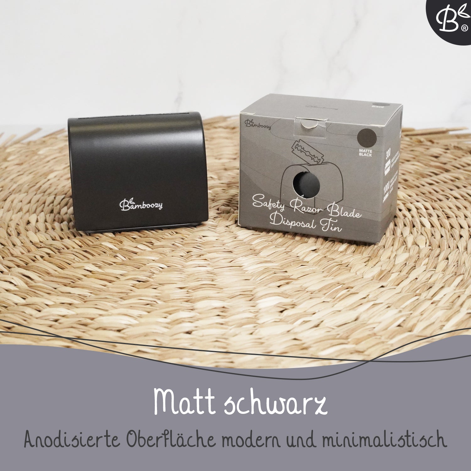 Metallkoffer für gebrauchte Klingen