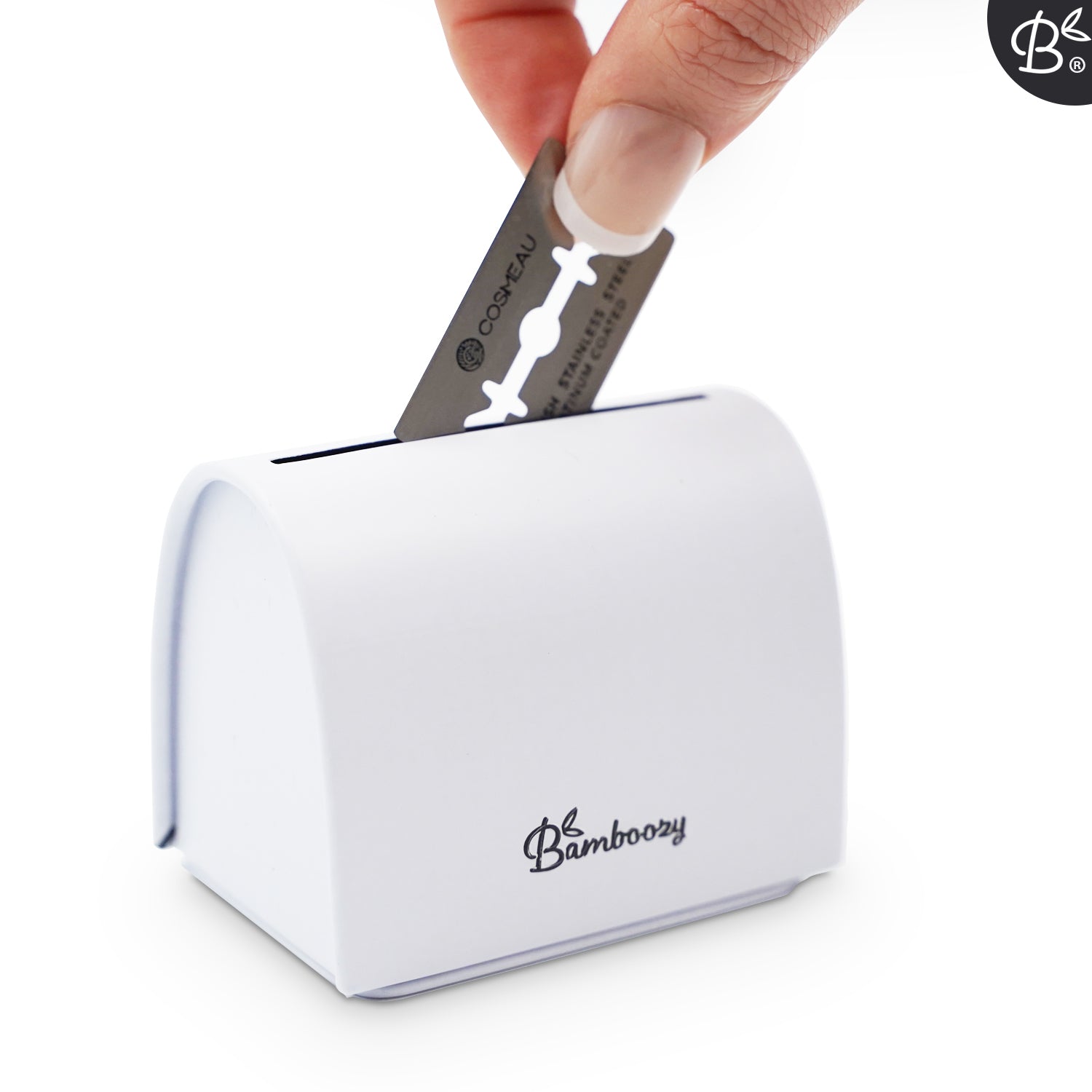 Metallkoffer für gebrauchte Klingen