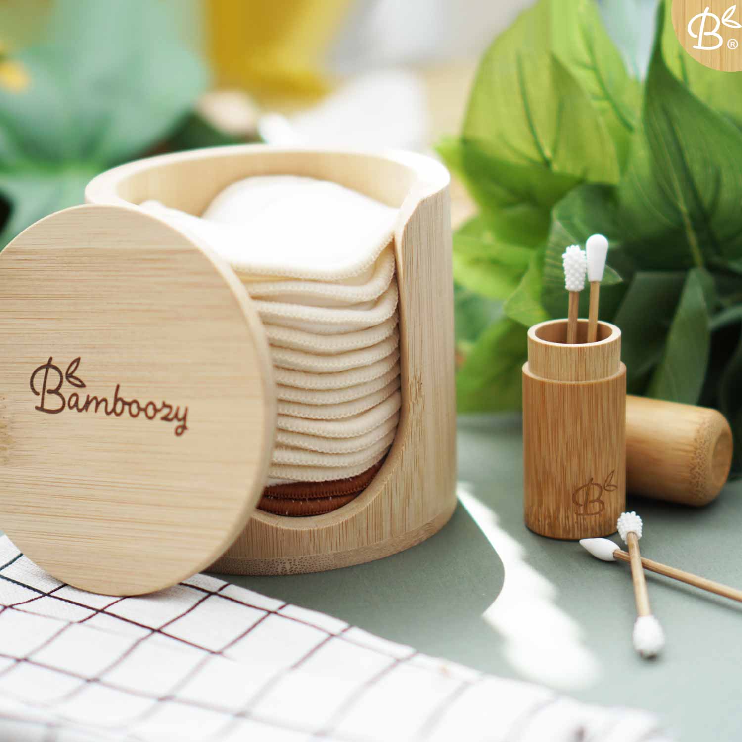 Reusable Bamboo Cotton Pads 100% Organic