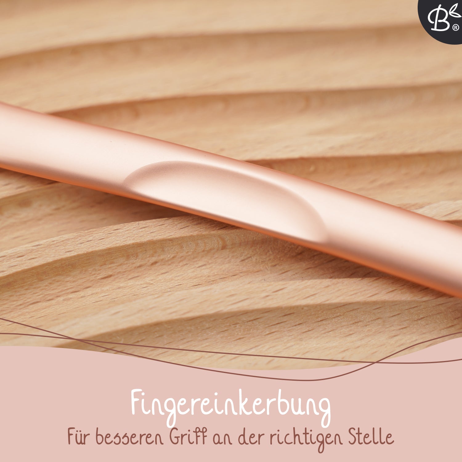 Bamboozy Metall Dermaplaning Augenbrauen Gesichts-Rasierer