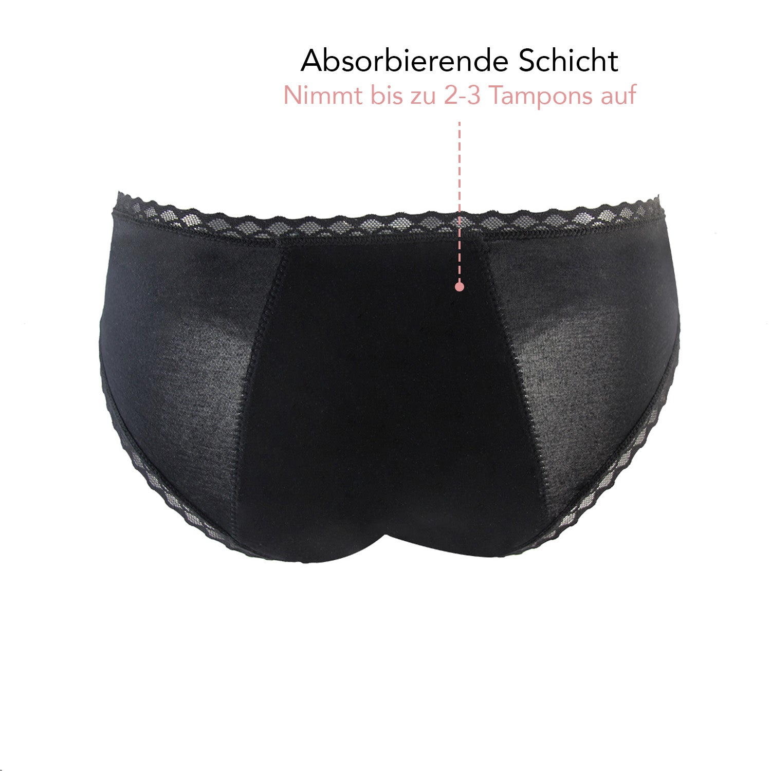 Bamboozy Menstruationsunterwäsche Style 2 Bambus Lily