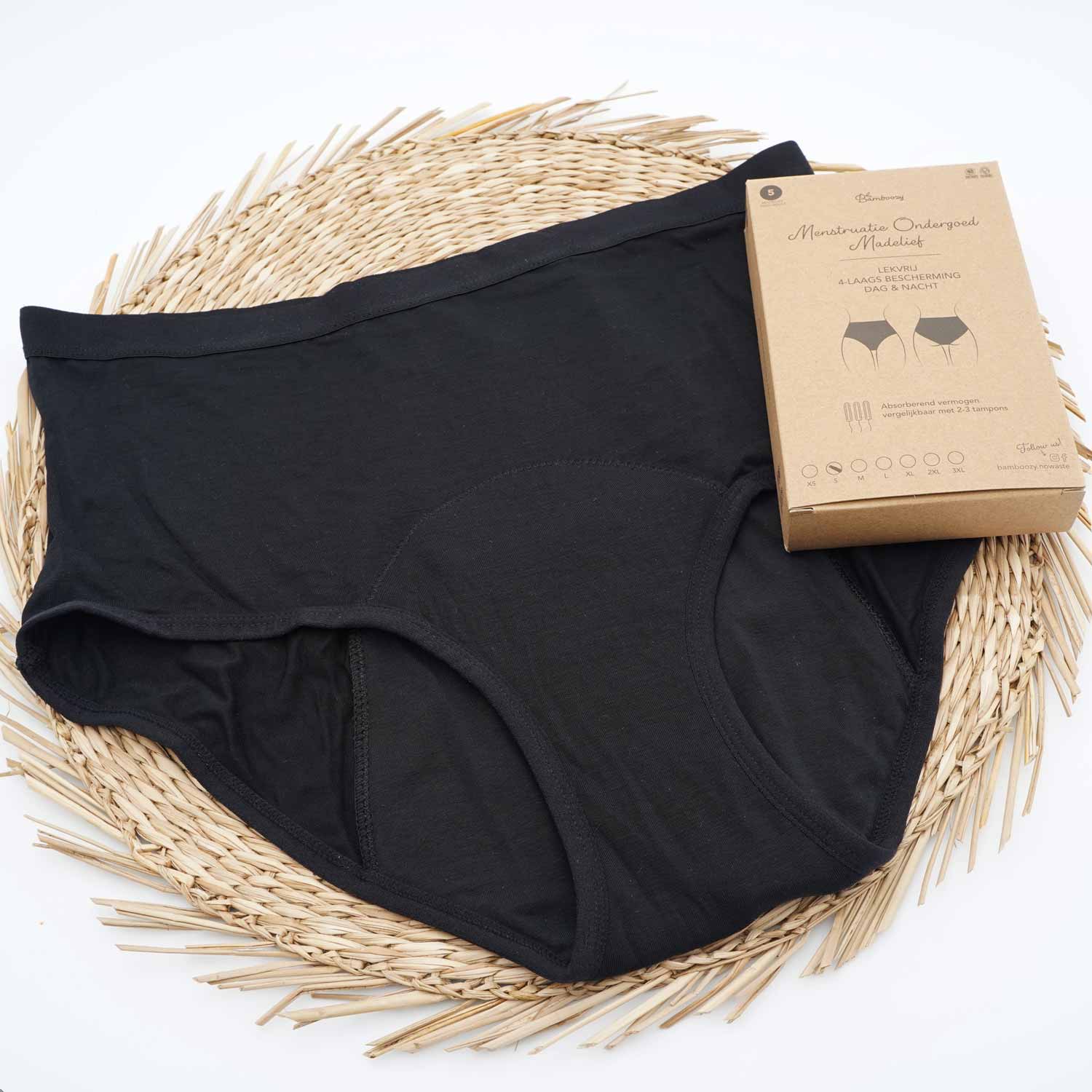 Bamboozy Menstrual Underwear Style 5 Mary/Madelief