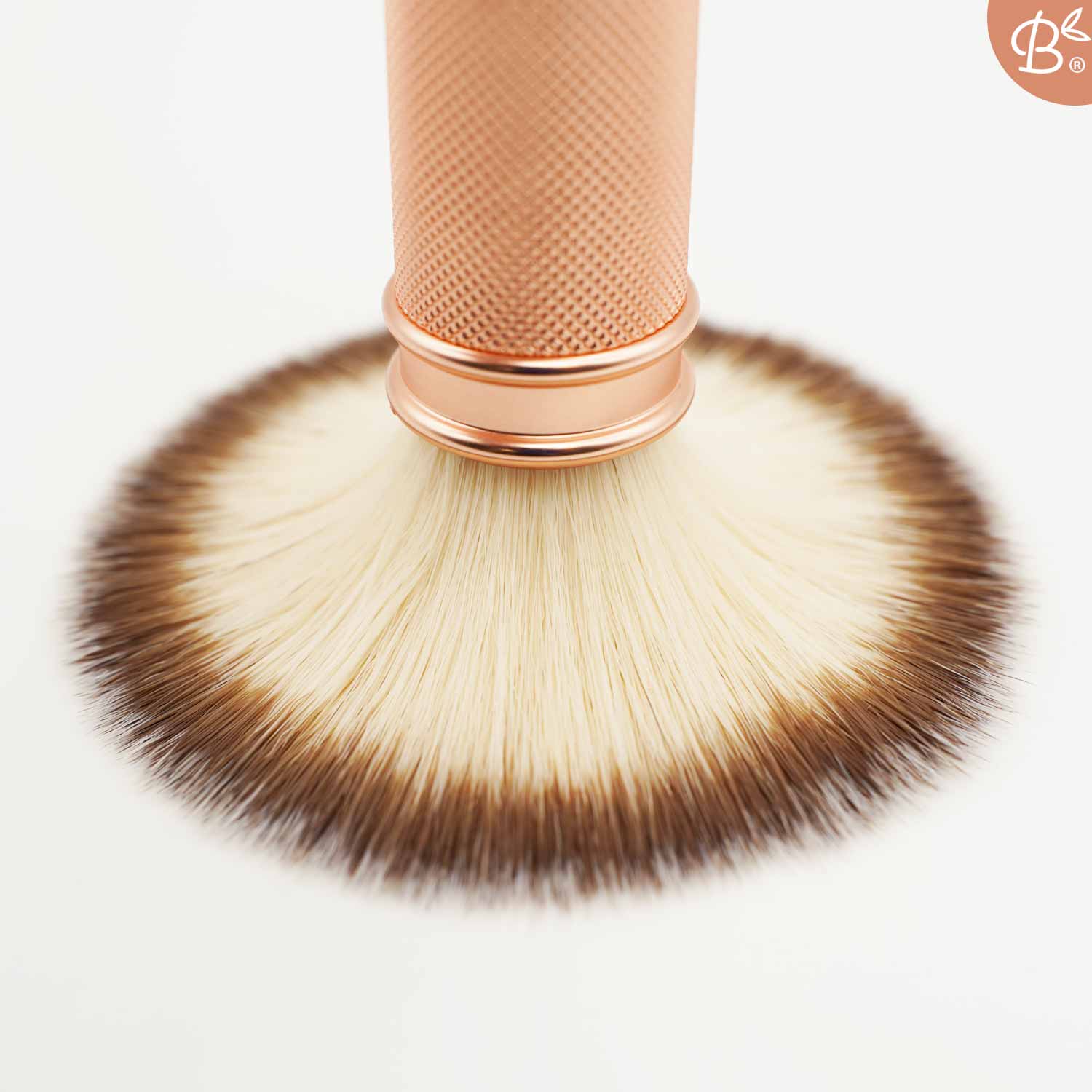 Bamboozy Safety Razor Shaving Brush Rose Gold · Vegan