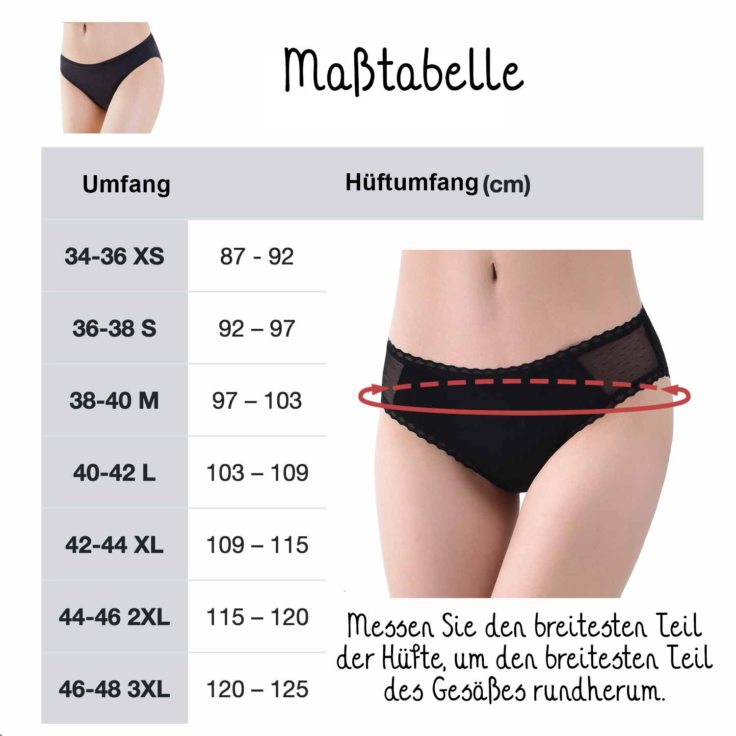 Bamboozy Menstruationsunterwäsche Style 2 Bambus Lily