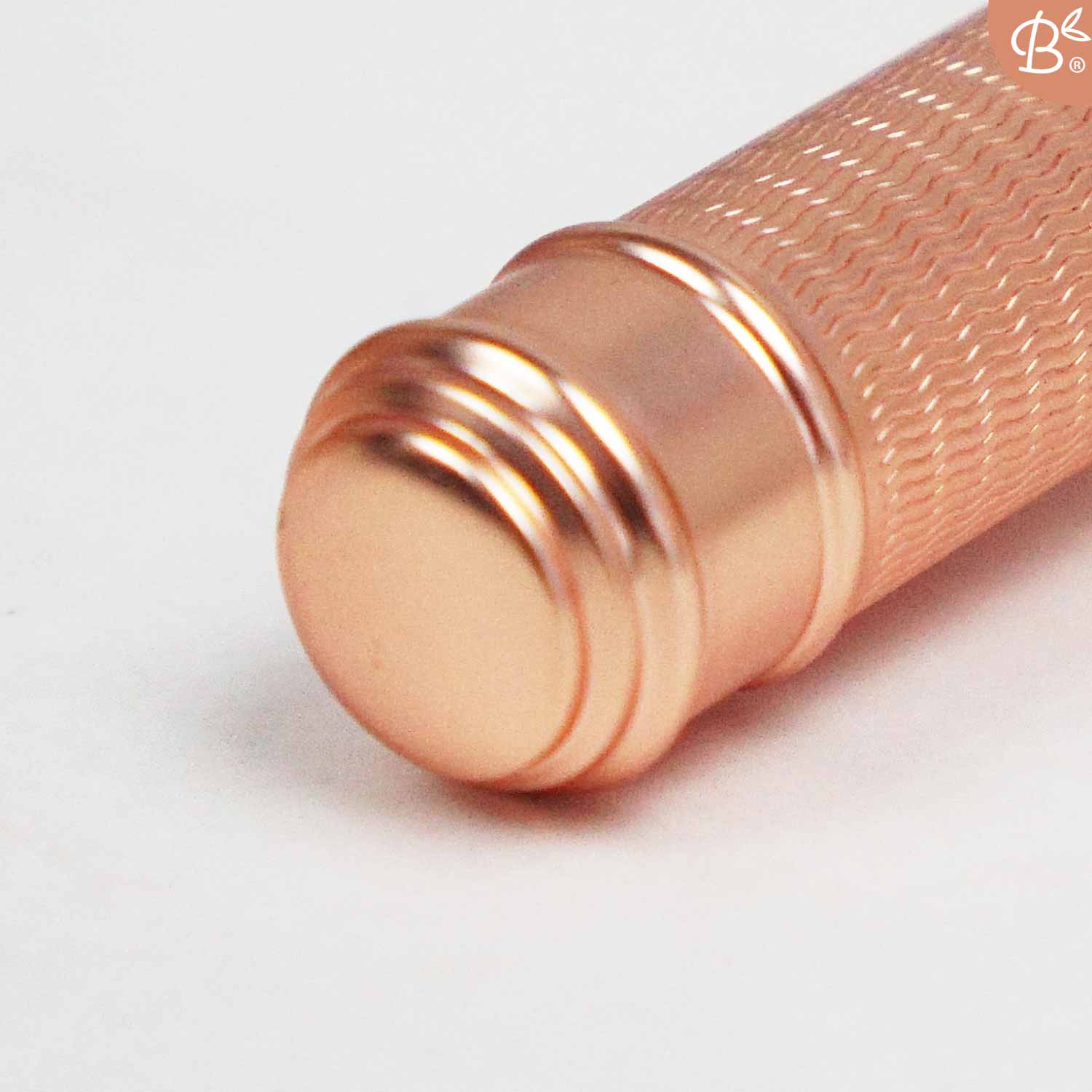 Bamboozy Safety Razor Rose Gold Gift Set with Shaving Brush