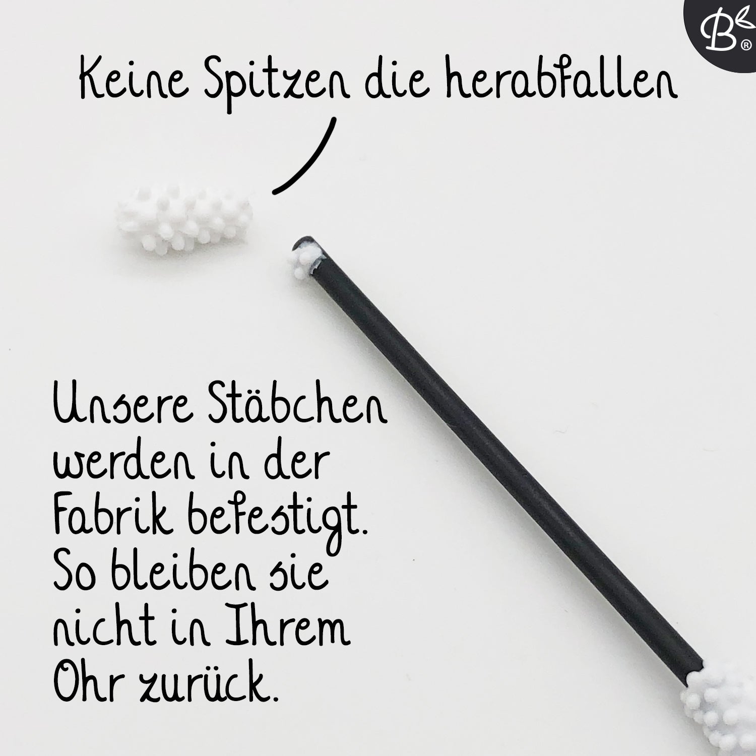 Wiederverwendbare Wattestäbchen 2er-Pack