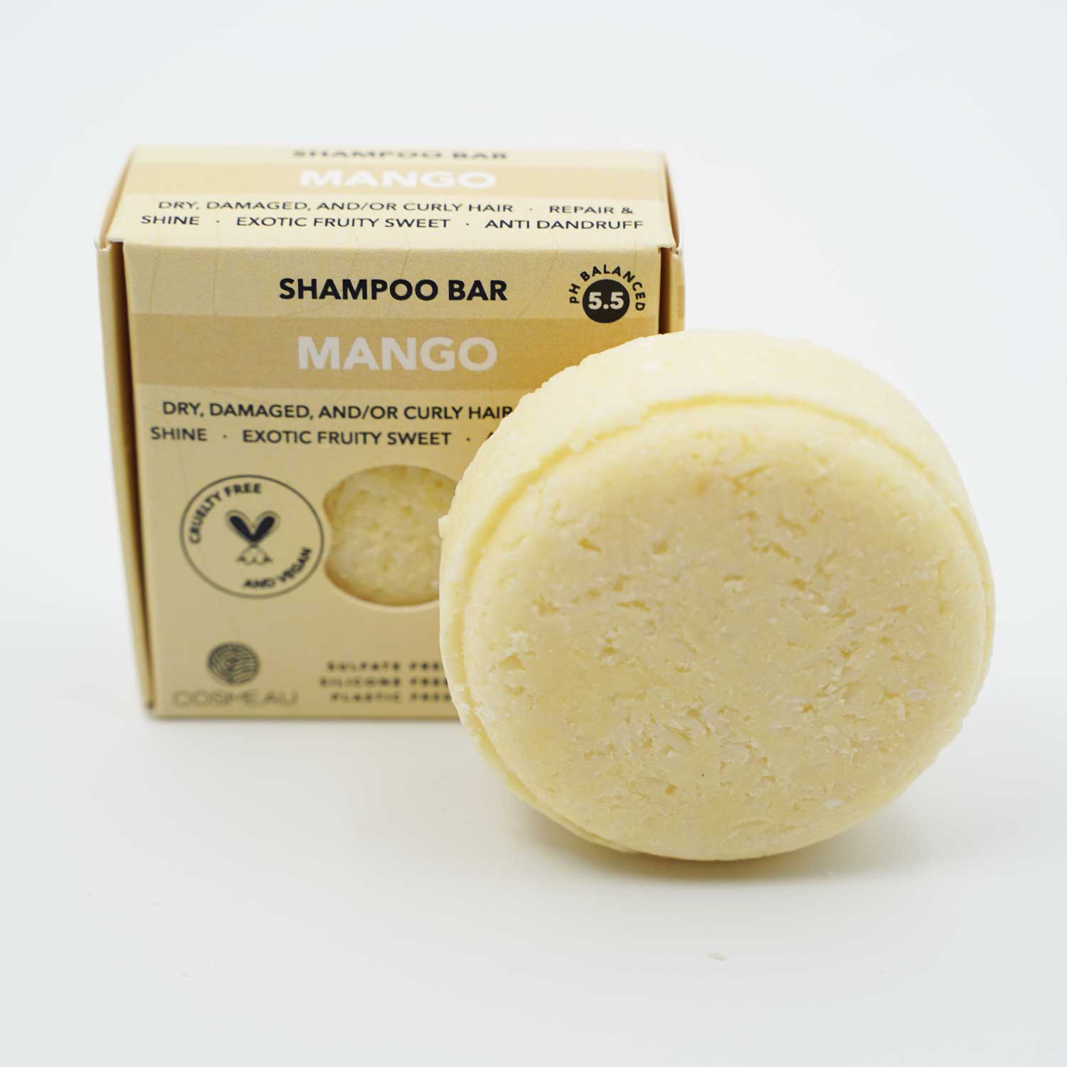 Cosmeau Shampoo Bar Mango