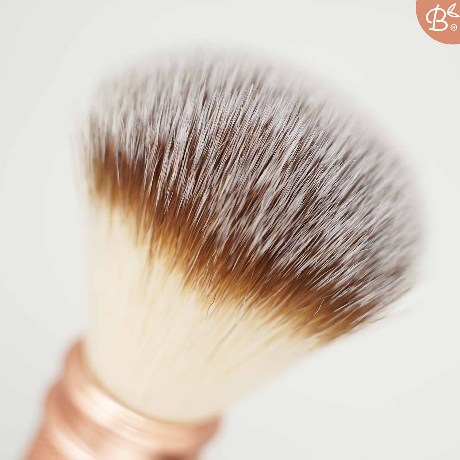 Bamboozy Safety Razor Shaving Brush Rose Gold · Vegan